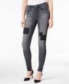 Style & Co. Petite Patchwork Graphite Wash Jeggings, Only At Macy's