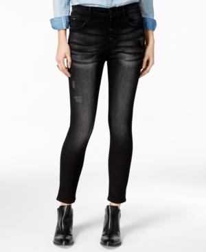 M1858 Alice Black Wash Skinny Jeans, A Macy's Exclusive Style