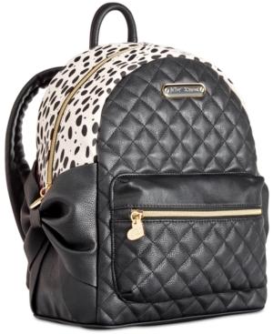 Betsey Johnson Medium Bow Backpack