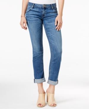 Hudson Jeans Cuffed Boyfriend Jeans, Jax Skip Wash