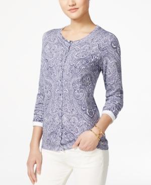 Tommy Hilfiger Paisley-print Cardigan