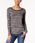 Calvin Klein Jeans Marled High-low-hem Top