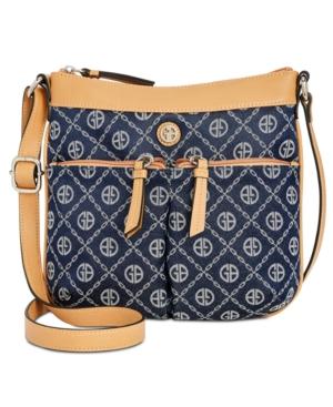 Giani Bernini Chain Signature Small Crossbody, Created For Macy's