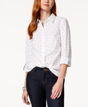 Tommy Hilfiger Button-down Shirt, Anchor Print