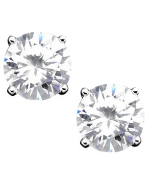 Giani Bernini Sterling Silver Cubic Zirconia Stud Earrings (4 Ct. T.w.)