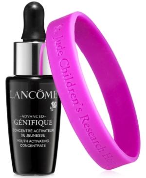 $10 Of Your Lancome Purchase Will Be Donated To St. Jude Children's Research Hospital + Get A Free Advanced Genifique Deluxe Sample & Donation Bracelet