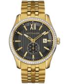 Wittnauer Men's Michael Gold-tone Stainless Steel Bracelet Watch 43mm Wn3032