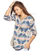 Denim & Supply Ralph Lauren Muted Southwestern-print Sweater