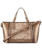 Brahmin Mini Asher Rose Gold Bourdelle Satchel