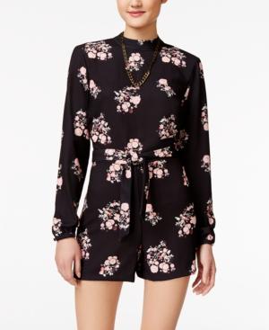 Shift Juniors' Printed Back-cutout Romper