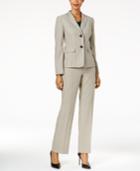 Le Suit Two-button Pantsuit & Camisole, Regular & Petite