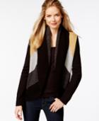 Charter Club Colorblocked Circle Cardigan, Only At Macy's