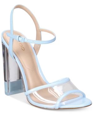 Aldo Women's Camylla Two-piece Block-heel Sandals Women's Shoes