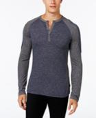 Calvin Klein Men's Long-sleeve Colorblocked Shirt