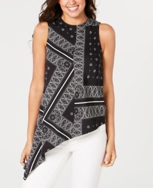 Calvin Klein Jeans Printed Asymmetrical Top