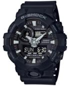 G-shock Men's Analog-digital Black Resin Strap Watch 53x58mm Ga-700-1b