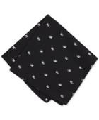 Bar Iii Men's White Elephant Print Pocket Square, Only At Macy's