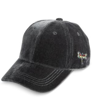 Celebrate Shop Velvet Baseball Cap, Created For Macy's