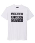 Armani Jeans Men's Est 81 Graphic-print Logo T-shirt