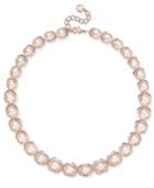 Charter Club Imitation Pearl And Crystal Collar Necklace, Only At Macy's