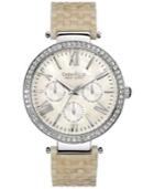 Caravelle New York By Bulova Women's Ivory-colored Bracelet Watch 38mm 43n102