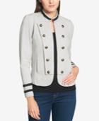 Tommy Hilfiger Embellished Knit Jacket, Created For Macy's