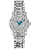 Wittnauer Women's Adele Mini Crystal Accent Stainless Steel Bracelet Watch 34mm Wn4003
