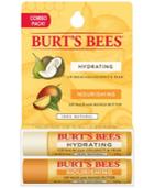 Burt's Bees Lip Balm, Coconut And Pear Mango Butter Blister Box, 2 Count