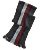 Tommy Hilfiger Men's Striped Over-sized Scarf