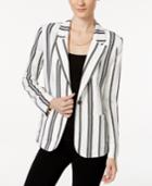 Sanctuary Boulevard Striped Essential Blazer