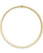 Avolto Omega Collar Necklace In 14k Gold