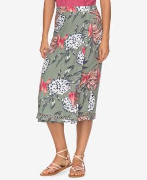 Roxy Juniors' Midi Wrap Skirt