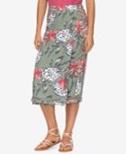 Roxy Juniors' Midi Wrap Skirt