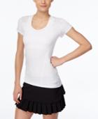 Calvin Klein Performance Cap-sleeve Top