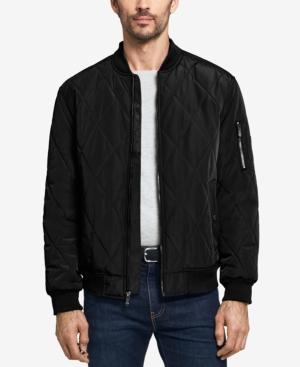 Weatherproof Vintage Men's Quilted Baseball Bomber Jacket, Created For Macy's