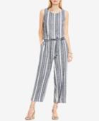 Two By Vince Camuto Striped Cropped Jumpsuit