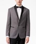 Ryan Seacrest Distinction Men's Slim-fit Gray Basketweave Dinner Jacket, Only At Macy's