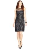 American Living Sleeveless Sequined Dress