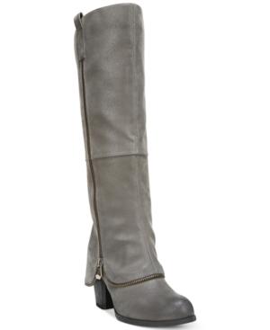 Fergalicious Tune Up Tall Shaft Cuffed Boots Women's Shoes