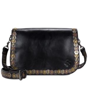 Patricia Nash Studded Coin Vitellia Small Flap Bag