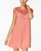 B Darlin Juniors' Lace-up Shift Dress