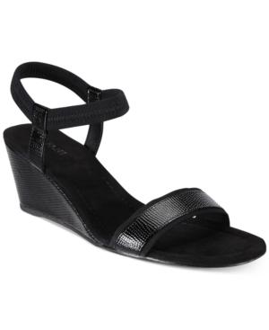Alfani Women's Giselee Wedge Sandals, Created For Macy's Women's Shoes