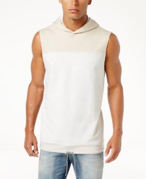 American Rag Men's Colorblocked Sleeveless Hoodie, Created For Macy's