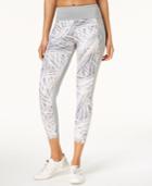 Calvin Klein Performance Radiant Printed High-waist Cropped Leggings