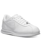 Nike Men's Cortez Basic Leather Casual Sneakers From Finish Line