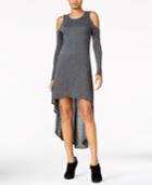 Chelsea Sky High-low Cold-shoulder Dress, Only At Macy's