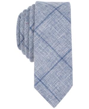 Penguin Men's Ahrens Grid Skinny Tie
