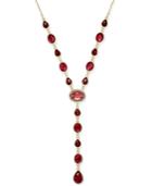 Inc International Concepts Gold-tone Red Stone Lariat Necklace, Only At Macy's