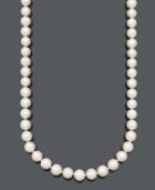 "belle De Mer Pearl Necklace, 36"" 14k Gold A+ Cultured Freshwater Pearl Strand (11-13mm)"