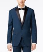 Bar Iii Asteroid Men's Teal Slim-fit Tuxedo Jacket, Only At Macy's